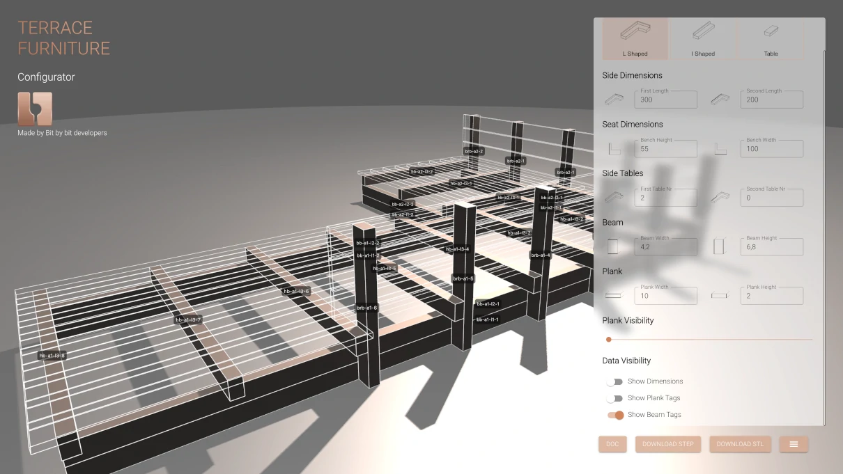 Image showing off the application